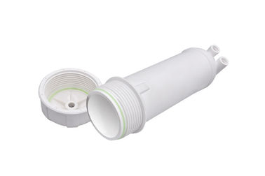 200 - 400G व्हाइट व्होर आरओ मेम्ब्रेन हाउसिंग 110 - 150psi वर्क प्रेशर आपूर्तिकर्ता